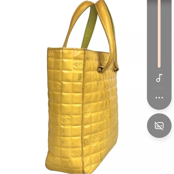 4500$ Chanel chocolate Bar Black Patent Leather Calf Skin - Picture 2 of 9